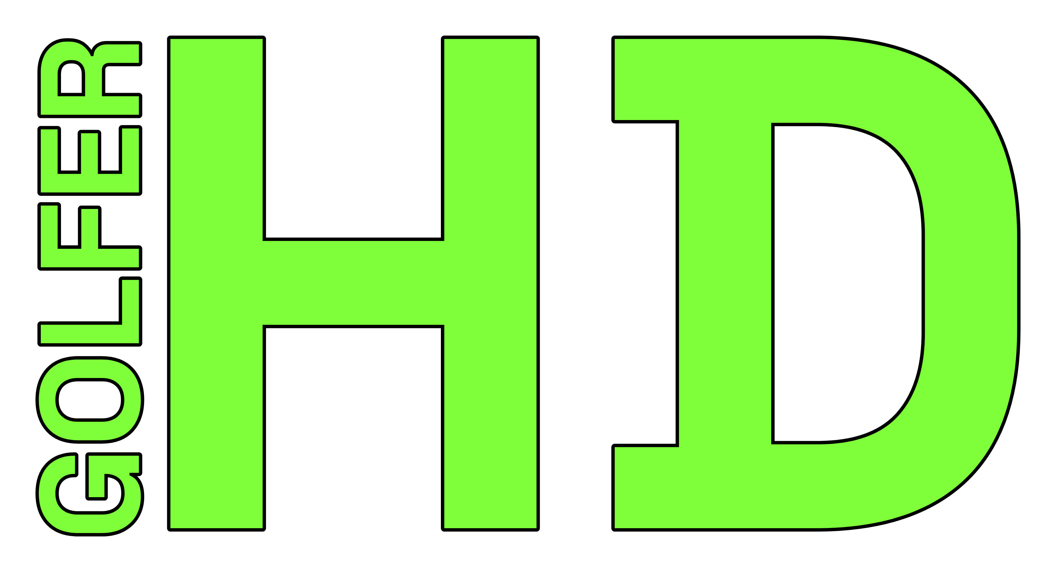 GolferHD GolferHD — vertical on white